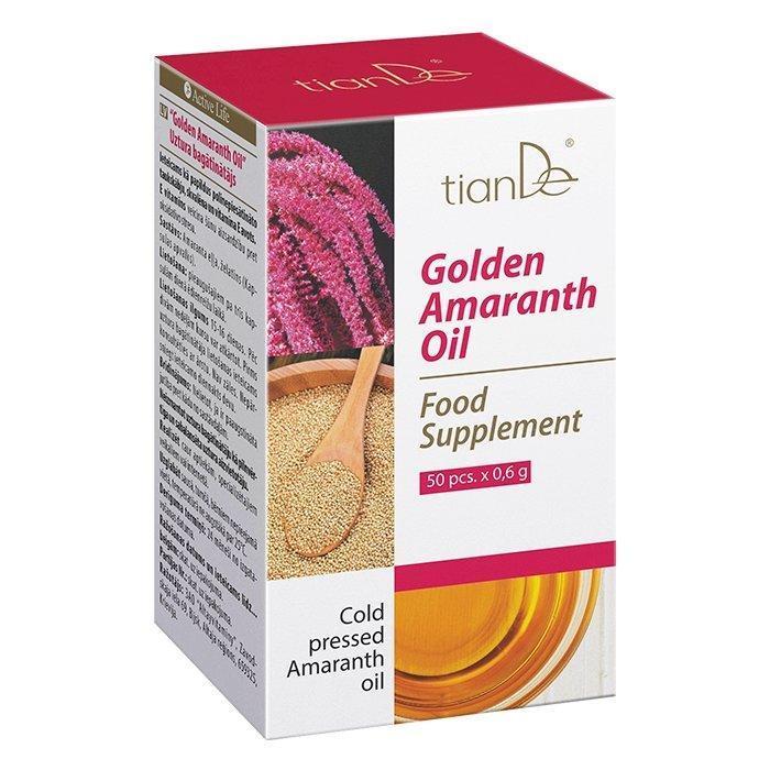 135415 Complejo Funcional "Golden Amaranth", tianDe, 50 Cáps. de 0.5 g,