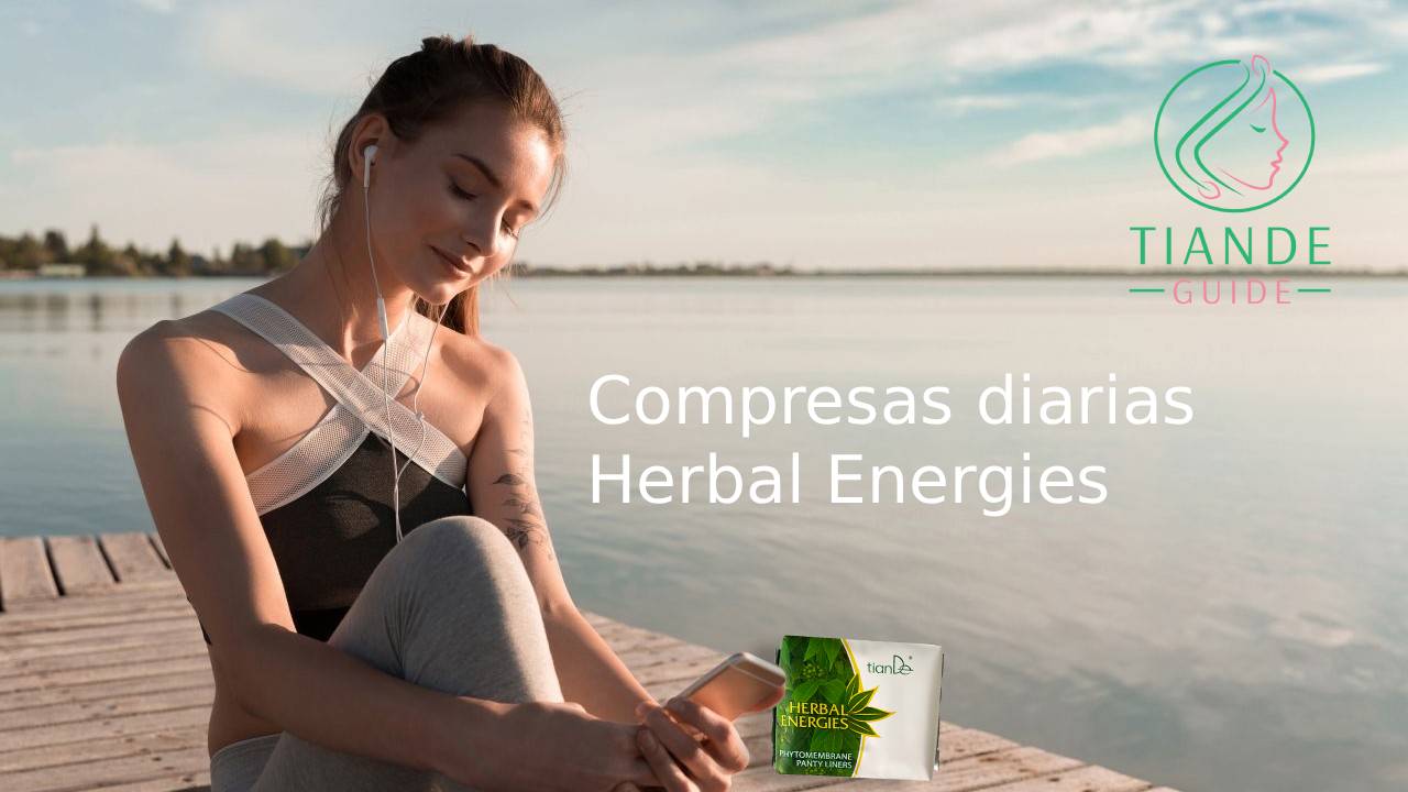 Compresas diarias TianDe Herbal Energies 61901