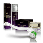 ¡Cuidado antiarrugas experto a un precio increíble! Una gama de productos a base de péptidos relajantes musculares, colágeno, polisacárido de alga euglena y un complejo de extractos vegetales que proporcionan rejuvenecimiento e hidratación, un efecto calmante, reafirmante y corrección de arrugas. ¡El efecto se potencia con un Mezoroller de regalo!