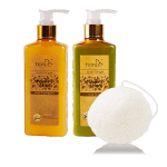 El champú y el bálsamo capilar con jengibre ayudan a fortalecer el cabello, frenar la caída y restaurar la estructura dañada