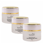 Crema Facial Antimanchas + Crema Facial Hidratante Nutritiva y llévate GRATIS la Crema Contorno de Ojos Antiarrugas.