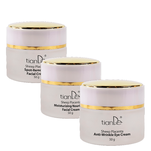 A171025005 Crema Facial Antimanchas + Crema Facial Hidratante Nutritiva y llévate GRATIS la Crema Contorno de Ojos Antiarrugas.