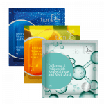 Compra 2 mascarillas faciales y de cuello: Mascarilla facial y de cuello hidrointensiva con ácido hialurónico + Mascarilla facial y de cuello rejuvenecedora intensiva con Q10 y llévate GRATIS la mascarilla facial y de cuello renovadora con fulerenos y polipéptidos