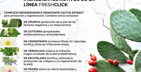 cactus complex ingrediente de la serie freshclic tiande guide